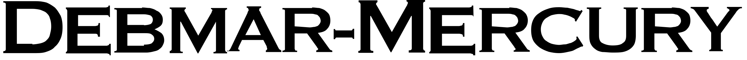 DebMar Logo
